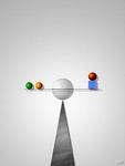 a precarious balance
