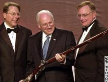 cheney's got a gun